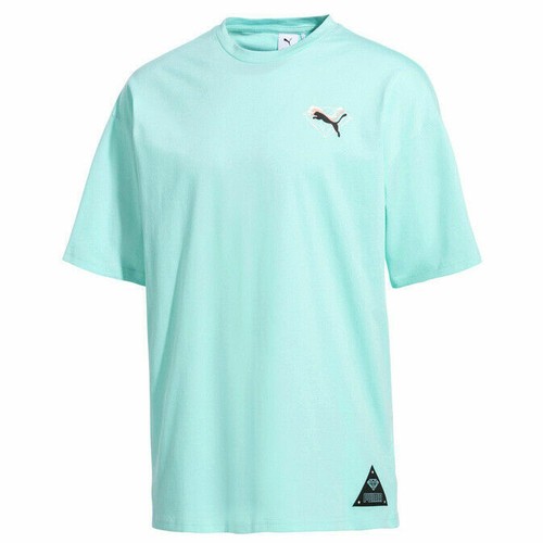 Puma x Diamond Mens Tee Logo Casual Top 