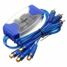 50W 4-Channel RCA Audio Noise Filter Suppressor Ground Loop Isolator Car Stere