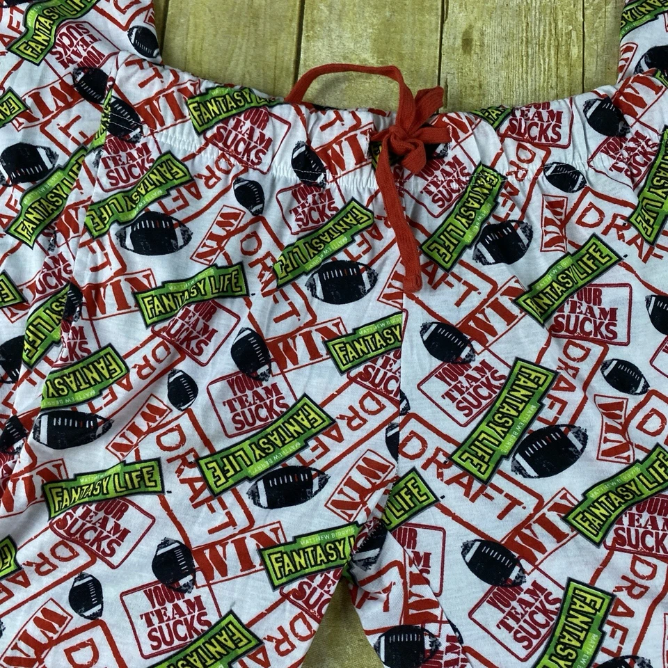 Pantalones de salón Fantasy Life Football Draft unisex talla mediana Foto 3 de 4