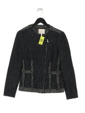 Rebecca Taylor Women's Jacket Uk 10 Black Polyester