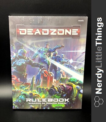 Deadzone 3.0 - Rulebook Force Lists Tokens - English - Mantic Games Warpath
