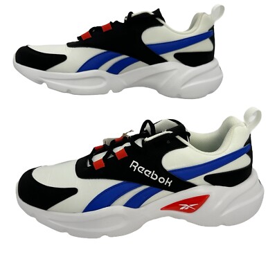 Reebok Royal Ec Ride 4 Unisex Running Shoes Size 10.5 FTWWHT/BLACK/DYNRED