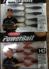 Lot Of 2 Berkley Powerbait Lures( HD The champ craw an minnows) 