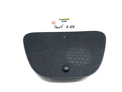 2018-2023 KIA STINGER DASH FRONT CENTER SPEAKER GRILLE COVER W/LIGHT SENSOR OEM.