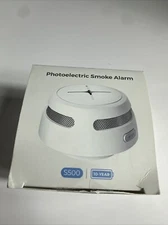 Aegislink Wireless 10 yr Smoke Alarm S-500 Photoelectric Sensor NEW SEALED