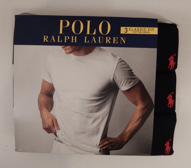 Polo Ralph Lauren Black Classic Crew 