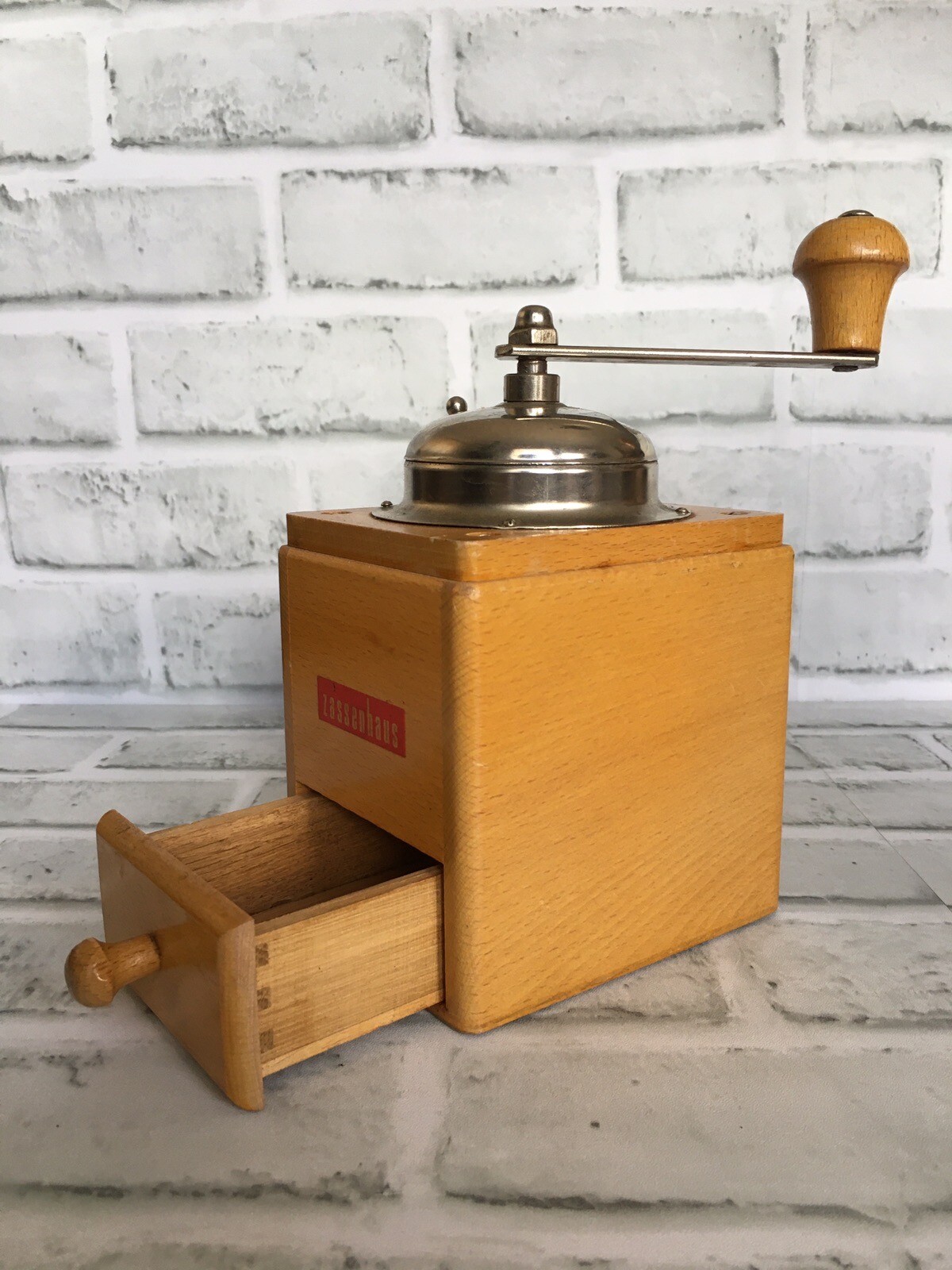 Magnificent! Rare Vintage & Collectable German Zassenhaus Wooden Coffee