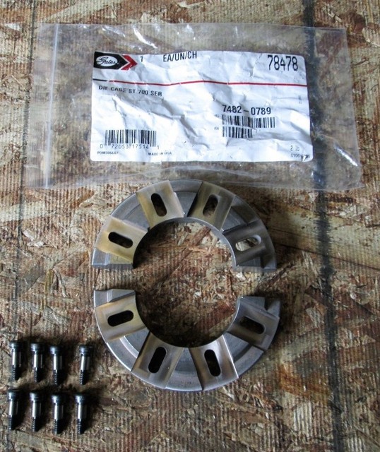 Gates Hydraulic Hose Crimper Power Crimp 707 Die Cage Set for 6 Finger