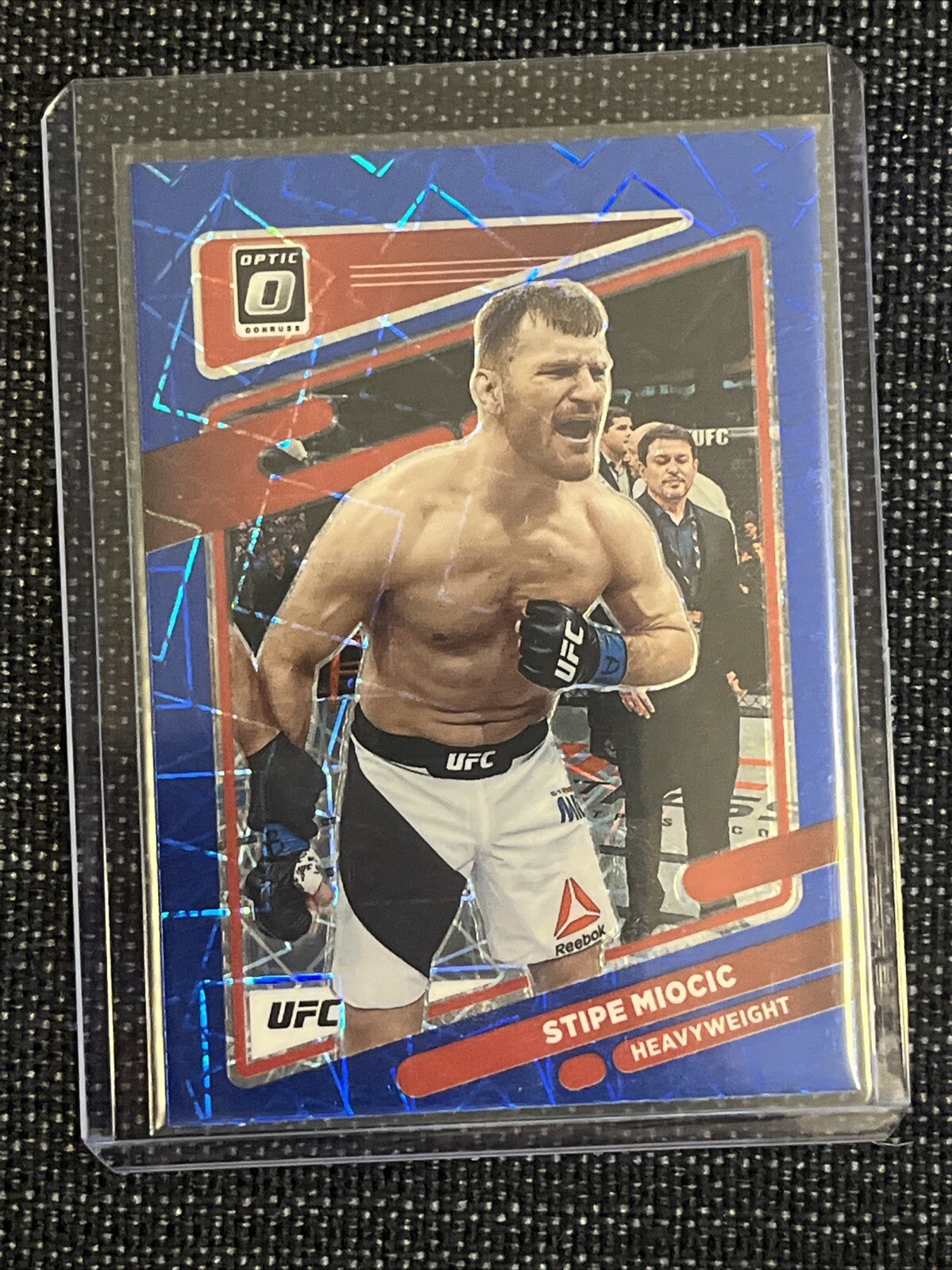 2022 Panini Donruss Optic UFC- Blue Velocity #50 Stipe Miocic