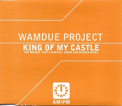 WAMDUE PROJECT w/ ARMIN VAN BUREN King Of My Castle 4TRX MIXES & EDIT CD Single