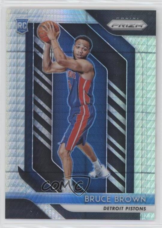 2018-19 Panini Prizm Hyper Prizm Bruce Brown #132 5yi