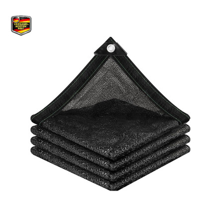 Schattentuch Netz Schwarz 8x12 Fuß Garten Schutzplane Pflanzenabdeckung