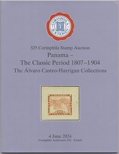 PANAMA, Classic Period 1807-1904, Castro-Harrigan collection, auction catalogue