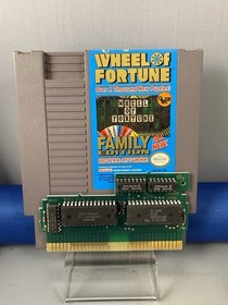 Wheel of Fortune Family Edition (Nintendo NES, 1990) Cartridge Only, Tested 