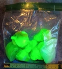 Vintage Fenton Uranium Glass Cullet Mixed Pieces  from plant in WV Uv Reactive