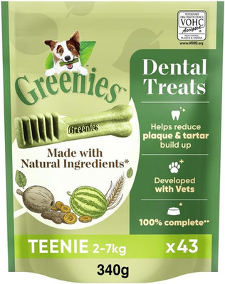 Greenies Dental Treats Original Teenie   Zahnpflegesnacks Für Sehr Kleine Hunde 