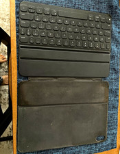 Black Keyboard Folio Case for Apple iPad with Integrated Stand