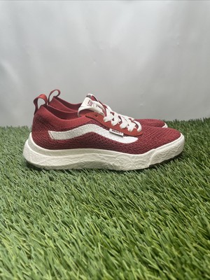 New Vans UltraRange VR3 Port Red Knit Cush Trail Shoes Mens Womens 