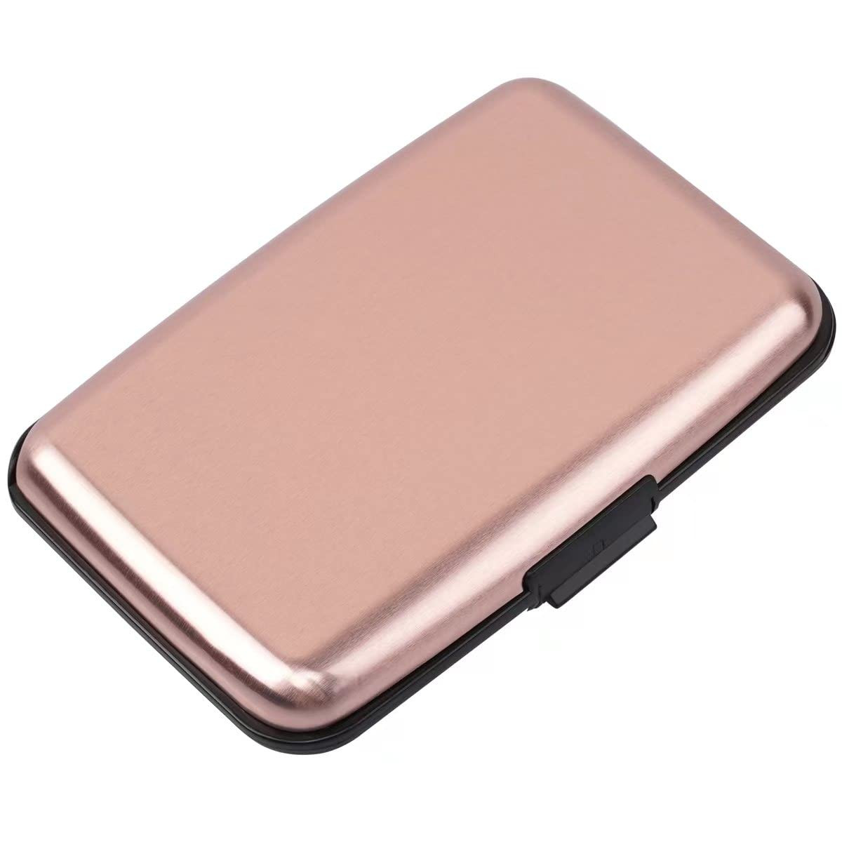 Mini Credit Card Holder for Women,RFID Blocking Slim Hard Card Case ID Case T...