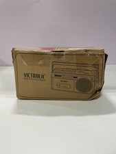 Victrola Mini Bluetooth Boombox with Cassette Player, Recorder and Am/FM