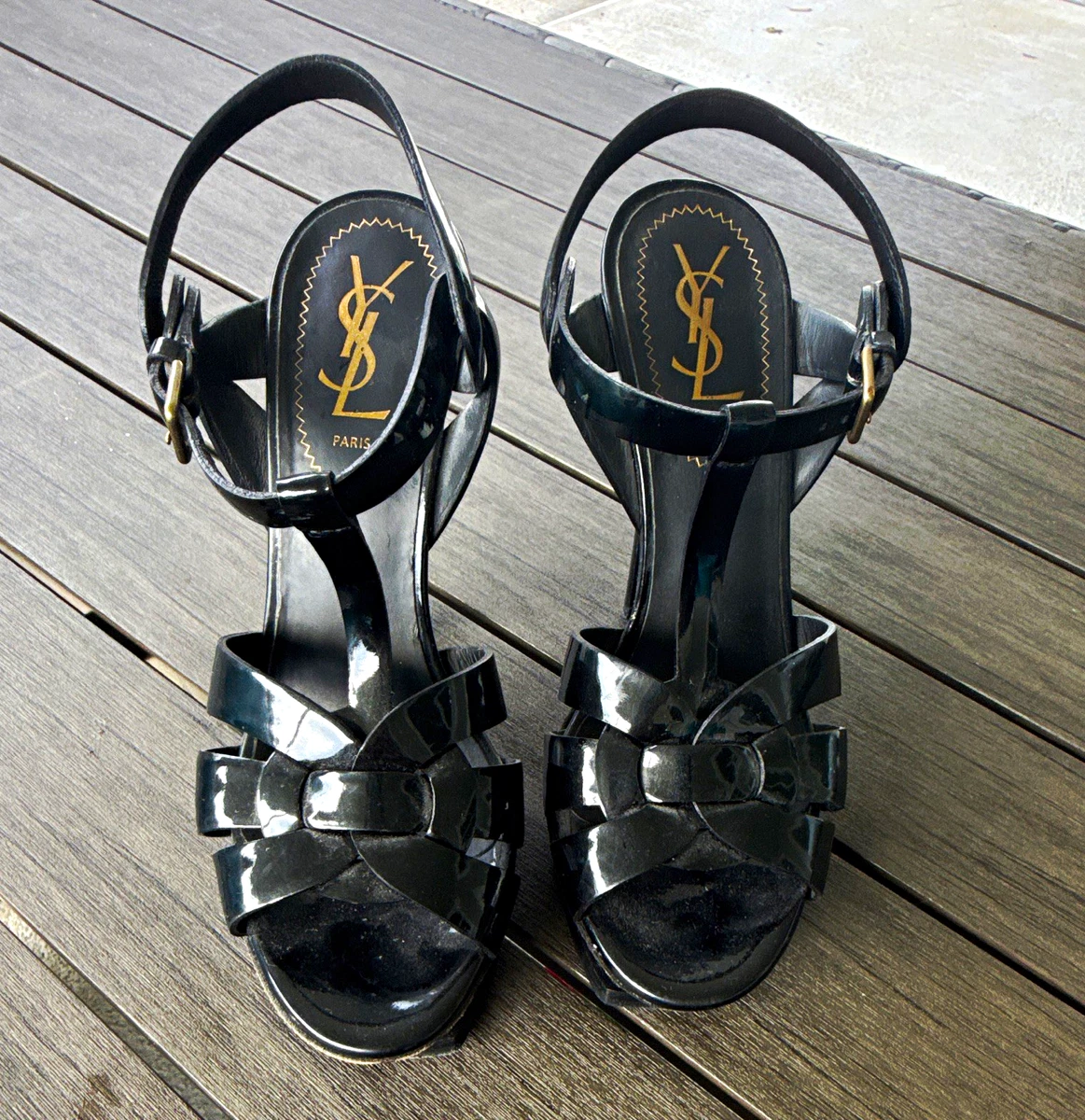 Saint Laurent Patent Leather Heels for Women for sale | eBay