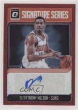 2018-19 Donruss Optic Signature Series Choice Prizm De'Anthony Melton Auto 0ad