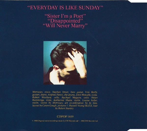 Morrissey Everyday Is Like Sunday His Master's Voice, His Master's Voice CD, Sin