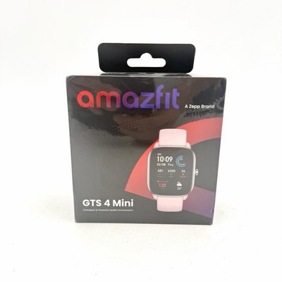 Amazfit GTS 4 Mini Cellular 1.65'' Screen Size with Flamingo Pink Band