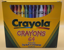 Vintage Crayola Crayons 64 Ct 1999 Retired Colors