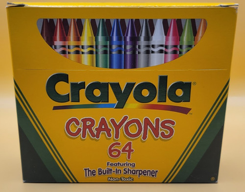 Vintage Crayola Crayons 64 Ct 1999 Retired Colors