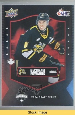 2025 Upper Deck CHL USA Prospects Challenge Red Beckham Edwards #PC-BE READ 12a0
