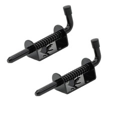 5 Inch Spring Loaded Latch Bolt, Heavy Duty Spring Loaded Latch Pin Door Lock...