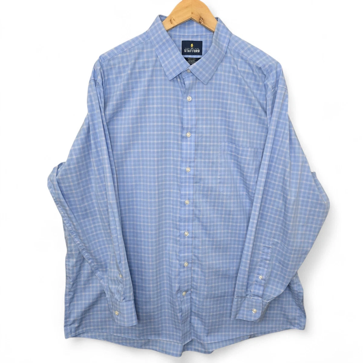 Stafford Regular Spread Collar Dress Shirts for Men for sale | eBay