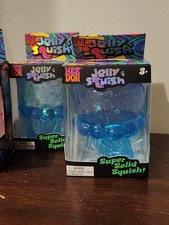 NeeDoh Blue Jellyfish Jelly Squish Stress Toy Brand New In Box Fidget Squeeze