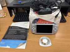 Sony PSP 2000 Slim Mystic Silver Rare Excellent Working Condition Updated