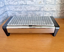 Stainless Steel Brabantia Table Top Food Warmer with 2 Candle Burners