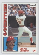 1984 Topps Nestle Cesar Cedeno #725 0b5