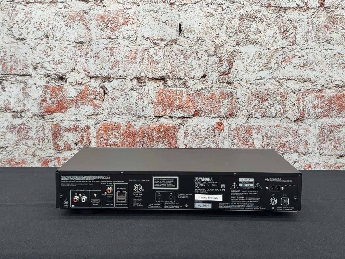Yamaha Blu-ray Player BD-S677 | eBay