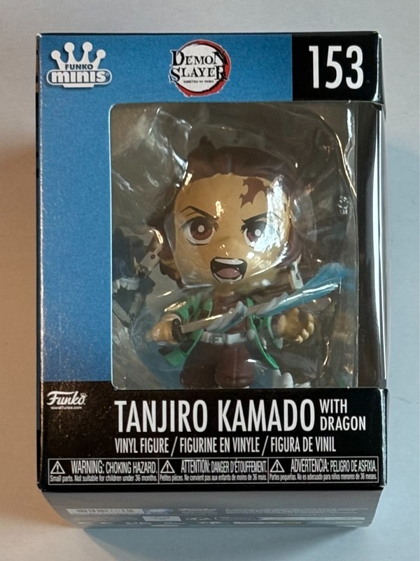 TANJIRO KAMADO #153 - Funko Minis Vinyl Figure Five Below - DEMON SLAYER