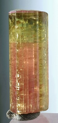 Saturated Watermelon Terminated Tourmaline Crystal From Afg Paprock Mine