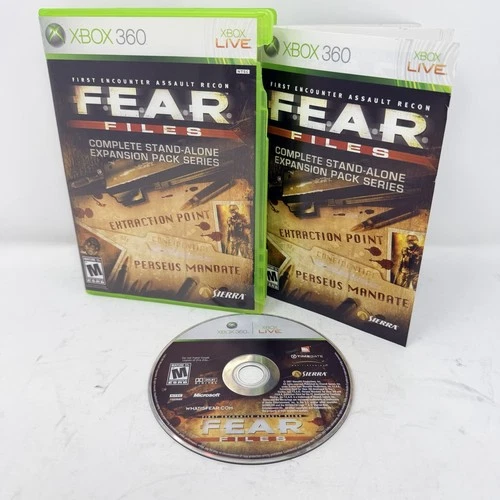 FEAR Files Complete Stand Alone Expansion Pack Series (Microsoft Xbox 360 2007)