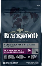 Blackwood Sensitive Skin & Stomach Dry Dog Food, Salmon Meal & Brown Rice with A