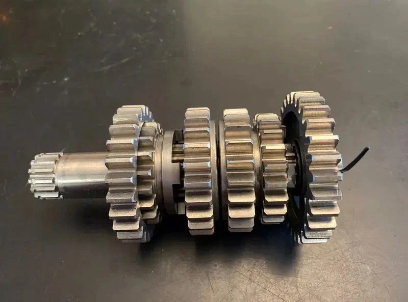 Conjunto de eje de engranajes de transmisión de 4 tiempos EC450 2003 gasolina gas 03 FSE 450 Foto 3 de 4