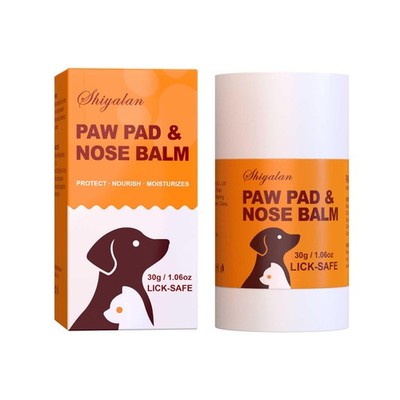Lick-Safe Dog&Cat Paw & Nose Balm Stick - Soothing Moisturizer for Dry, Crack...