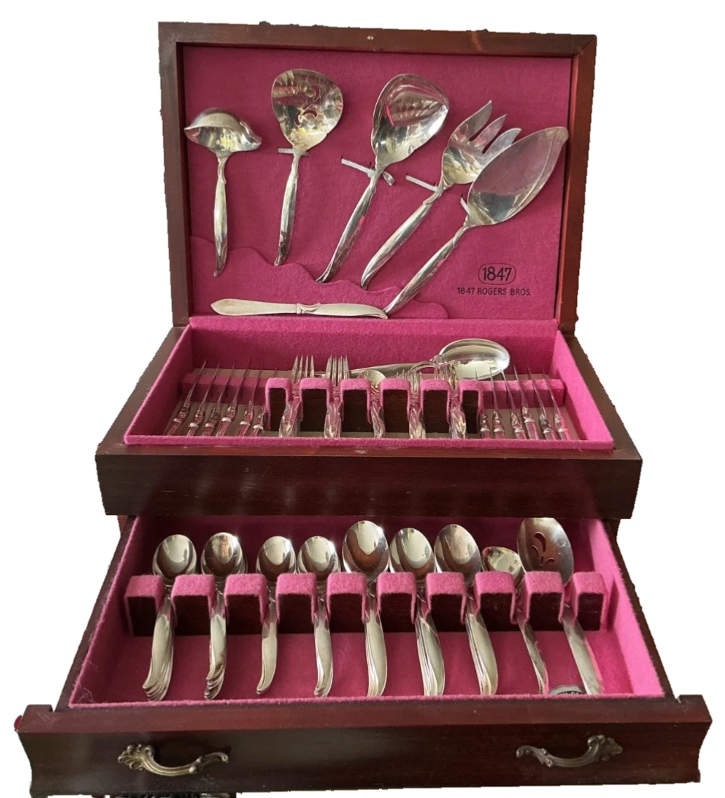 Rogers Flair In Antique Us Silver-Plated Flatware for sale | eBay