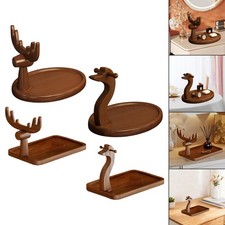 Porte-clés en bois nordique pour console d'entrée, porte-parfum pour table