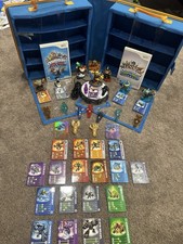 Skylanders Wii Games, Hard Storage Case, Figures, Cards, Traps Crystals