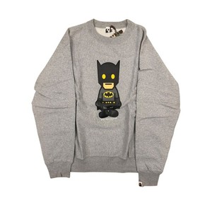 DC Comics BAPE バットマン ウールニットパーカー shortサイズ A BATHING APE BAPE DC Comics Batman バットマン SHARK HOODIE