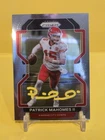 2021 PANINI PRIZM SILVER PATRICK MAHOMES II IPO AUTOGRAPHED # 190