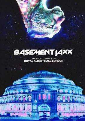 Basement Jaxx London 2026 Poster Royal Albert Hall Thursday April